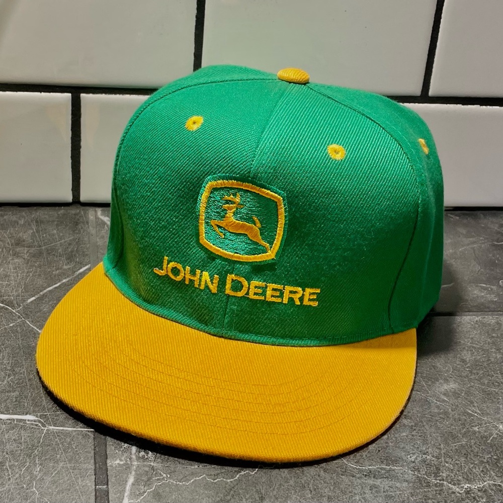 John Deere Leader L.O.G.A. Brand SnapBack Hat